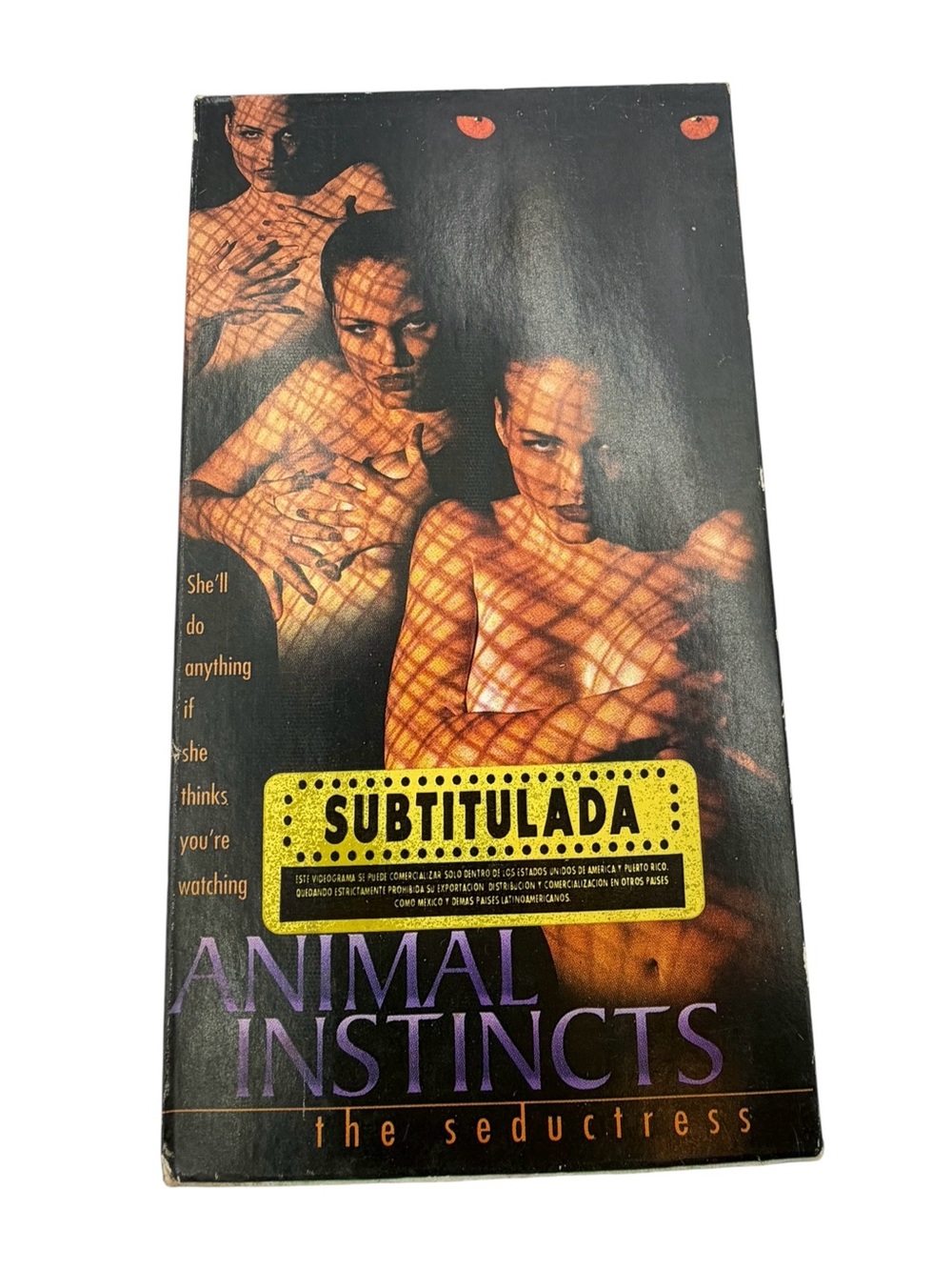 Animal Instincts The Seductress (VHS, 1996) Wendy Schumacher .